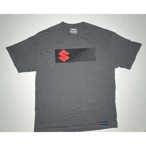 Factory Effex Suzuki S Bar T-Shirt Charcoal, XL
